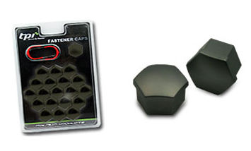 Wheel Bolt Covers Black Chrome (19mm) Porsche 996/986/987/997/Cayman