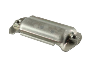 Air inlet cover plate for heat exchanger, Right. Porsche 914-4 - 021256321, 021256321B, 021256321D, 021256322, 021256322B, 021256322D, 8123150200, 8123150300 - 8123150200