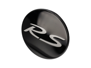 Wheel Cap For Centre Lock Wheel, Black With Silver RS Logo. Porsche 997 GT3 RS 2010-13 - 99736120793