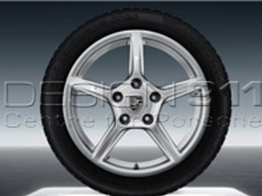 18' Boxster Alloy Wheels & Winter Tyres Original Porsche for 981 Boxster / 981 Cayman - 98104460021, 98104460022, 98104460001, 98104460002