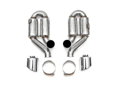 Supercup Exhaust System. Porsche 993 Turbo - 99311104554, 99311104555, 99311104654, 99311104655 - FS.POR.993T.SCUP, FS.POR.993T.SCUPB, FS.POR.993T.SCUPBR, FS.POR.993T.SCUPP
