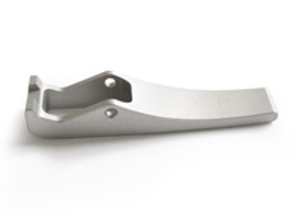 Door handle triggers in Silver. Porsche 911 1978-89 / 964 - 91153894107, 91153894207