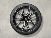21-inch RS Spyder design winter wheel-and-tyre set, painted in black (satin-gloss). Porsche Taycan (MK2) 2024>> - 9J1073603MM - 9J1073603MM