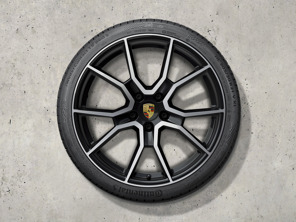 21-inch RS Spyder design winter wheel-and-tyre set, painted in black (satin-gloss). Porsche Taycan (MK2) 2024>> - 9J1073603MM - 9J1073603MM