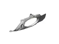 Trim for exhaust tailpipe rear bumper Matt Black. Porsche 992 Dakar - 992807833KOK1, 992807834KOK1