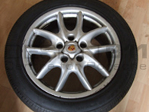 Genuine Porsche Cayenne Alloy wheel 9J 19' ET60 Including Pirelli Rosso Tyre - 955362
