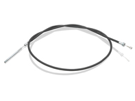 Rear lid release cable bowden. Porsche 968 CS - 94451209706