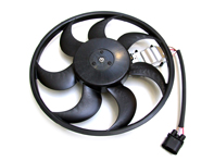 Radiator water fan DC. Porsche 955 Cayenne S / 957 Cayenne - 95562413601, 95562413600, 8EW351043231 - CFF261000S