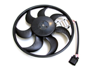 Radiator water fan DC. Porsche 955 Cayenne S / 957 Cayenne - 95562413601, 95562413600, 8EW351043231 - CFF261000S