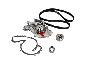 Water pump belt & pully kit. Porsche 928 S4  / 928 GTS - 92810601520, 92810601513, 92810601513, 92810601518, 92810601521, 928106015X
