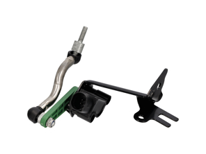 Front suspension self levelling sensor with linkage. Porsche 95B Macan - 8R0941286D, 8R0941286F, 9A794128600, 9A794128500, 8R0941285D, 8R09412865