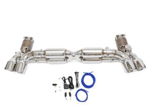 Fabspeed STREET Valved Supersport X-Pipe Exhaust System. Porsche 991 Turbo / Turbo S (2013-2016) - 99111133105, 99111133106, 99111133107, 99111133504, 99111133505, 99111133506, 99111133507 - FS.POR.991T.SSSXVQ, FS.POR.991T.SSSXVQB