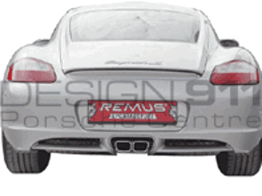 Exhaust Tailpipes. Porsche 987C Cayman   REMUS - 218GBP