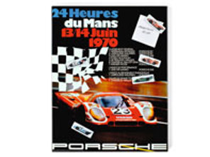 Porsche Magnetic board  1970 racing poster - WAP0500190F