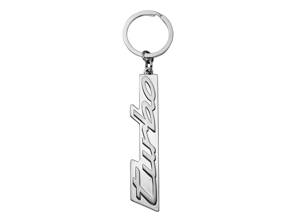 Porsche Key Ring With Turbo Lettering, Silver. - WAP0500380STRB