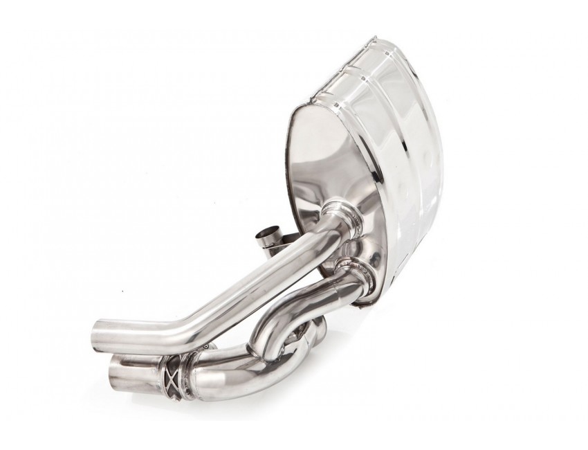 Sports exhaust side silencers with valves Porsche 997 GT3 and GT3 RS TSPOGT3C10.003.A Design 911