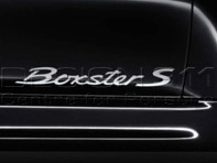 Model designation on doors. Porsche 981 Boxster - 98104480070041, 98104480070V04