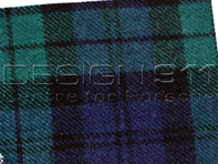 Porsche Classic Fabric SCHOTTENKARO Green - Blue - P9111352