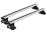 Thule Evo 150 Aluminium roof rack system for Porsche 9YA Cayenne 2019>> COUPE - 711500, 710500, 145241