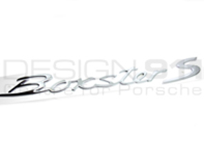 BOXSTER S Badge. Porsche 987 - 98755903702, 987.559.037.02