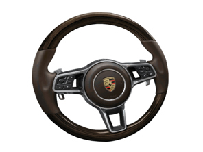 Multi-function sports steering in Paldao. Porsche 971 Panamera Hybrid 2017>> - 971044405, 971044405A34, 971044405OE5, 9710444059J9, 971044405OK6, 9710444058U7