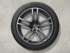 21' Cayenne Turbo alloy wheels and summer tyres Original Porsche - 9Y0044643J