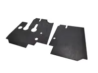 Pedal floor board set. Porsche 356A - 64455160100 - JG.601.00