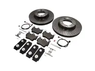 FRONT Brake Pads and Brake Disc Package Porsche 997 C4 Sebro - 99635140501, 99635140601, 99761267701, 99635108802, 95535296000, 99735193907