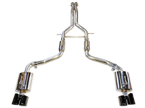 AWE Touring edition exhaust system with Black tips for Porsche 970 Panamera S/4S - 3010-42034, 3010