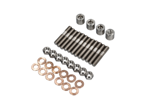Exhaust head stud kit in Titanium. Porsche 964 - 99908405202, 99908500102, 99908500103, 99906200702, 90006010601