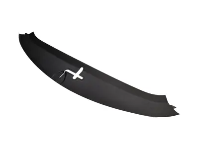 Front trunk latch trim, Black. Porsche 991 / 981 Boxster / 981C Cayman - 991555411001E0, 99155541100
