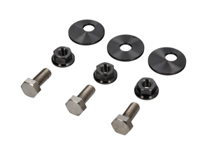 Titanium exhaust tip titanium nut and bolt fastening kit. Porsche 997 GT3, 991 GT3 and GT3 RS - 99711125390, 99711125393, 99908464901, 99711175391, 99711175391
