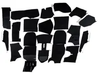 Complete interior carpet set for Porsche 911 74-84 Coupe RHD