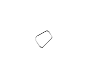 Air duct gasket rear quarter window vent. Porsche Cayman GT4 - 982845353, 982845354