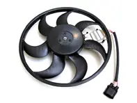 Radiator water fan DC. Porsche 955 Cayenne S / 957 Cayenne - 95562413601, 95562413600, 8EW 351 043-231, 8EW351043231