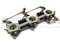 Throttle Body. Porsche 911E 1970-73 - 91111008310, 91111008400