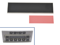Display set for climate control unit A/C repair. Porsche 997 / 987 Cayman - 5961, 99765310111, 99765310112, 99765311111, 99765311113, 99765320102, 997.653.101.11, 997.653.101.12, 997.653.111.11, 997.653.111.13, 997.653.201.02