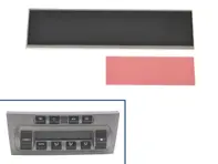 Display set for climate control unit A/C repair. Porsche 997 / 987 Cayman - 5961, 99765310111, 99765310112, 99765311111, 99765311113, 99765320102, 997.653.101.11, 997.653.101.12, 997.653.111.11, 997.653.111.13, 997.653.201.02