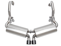 TrackTec Valved Bypass Exhaust System. Porsche 981 Boxster / 981C Cayman - 98111192201, 98111192104, 98111192204, 98111122101, 98111123100, 98111123100, 98111132100, 98111142100, 98111143100, 98111122201, 98111123200, 98111132200, 98111142200, 98111192101 - FS.POR.981.VLVVC