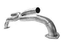 X-pipe race exhaust. Porsche 997.2 Carrera S / 4S - P997.22.4080