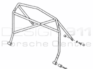 Roll Cage. Porsche 996 Cabrio