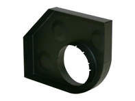 Heater tube bracket. Porsche 356 / 356 A / 356 B-T5 - 64450126205, 64450126105, 64450126206, 6445012106, PP109AL1, PP109AR1, P109AL1, P109AR1, 1682200100, 1682200200, 64450126106