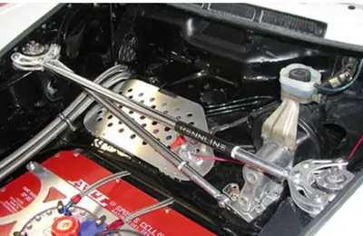 Strut Tower Brace - Truss Mount - 3 Point by Rennline. Porsche  911/912/930 - SB809192B, SB809192S