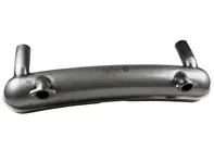 Exhaust Muffler / Silencer rear box racing with bolt-on inlet flanges. Porsche 911 1963-73 - RACING only - 92212ASSI, 92.212ASSI, 1620801800 - 1620801800