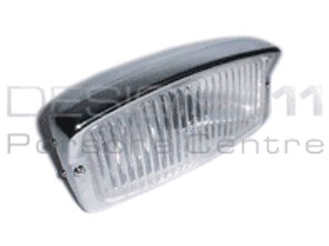 Fog lamp unit, Front. Porsche 912