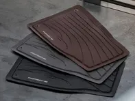 Rubber floor mats. Porsche (9J1) Taycan RHD - Right hand drive - 9J104480021, 9J104480021OS5, 9J104480021OU6, 9J104480021OW4