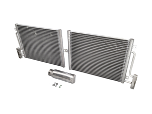Air Conditioning (Air Con) Radiator Condenser Kit. Porsche 996 / Boxster 986 / 996 GT3 - 99757391101, 99657311100