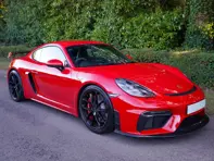 Full Carbon Fibre Aero Package without Air Curtains. Porsche 718 GT4