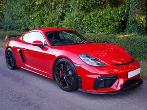 Full Carbon Fibre Aero Package without Air Curtains. Porsche 718 GT4