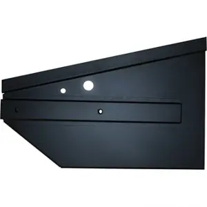 Battery box side with bumper bracket. Porsche 356B T5 - 64450103305, 64450103405, 571169-1, 571169-2, 571169, 1682700970, 1682700980 - 1682700970, 1682700980